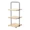 Hello Honey® 24'' Black Modern Decorative Tray with 3 shelves